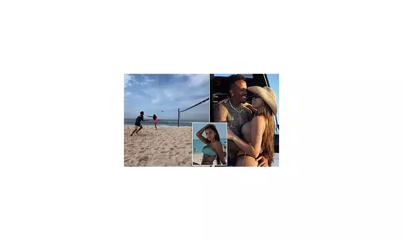 Real Madrid WAG's Incredible Football Skills Steal the Show on Beach Holiday