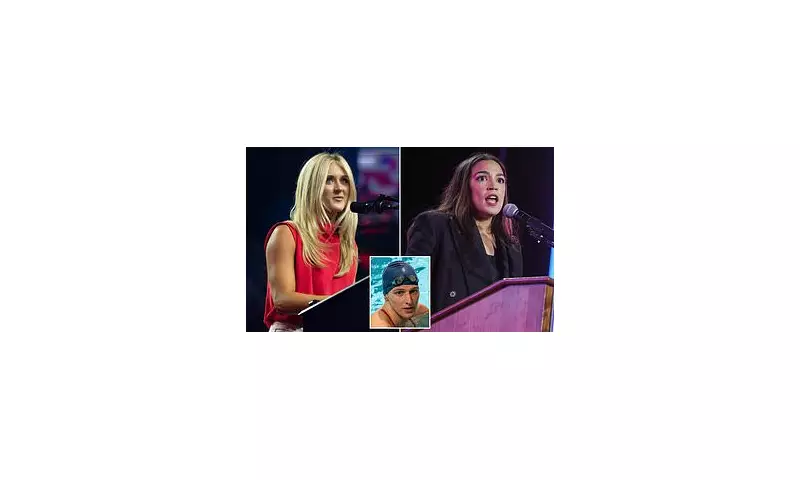 Riley Gaines Clashes With AOC Over Trans Swimmer Lia Thomas In Fiery Political Debate