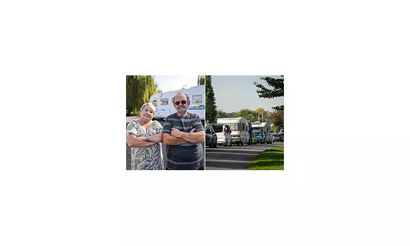 Riverside Residents Revolt Against Campervan Chaos in Historic Market Town