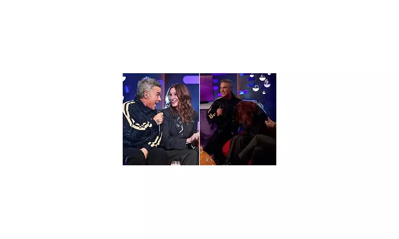 Robbie Williams Makes Julia Roberts Blush with Surprise Baking Praise on Graham Norton Show