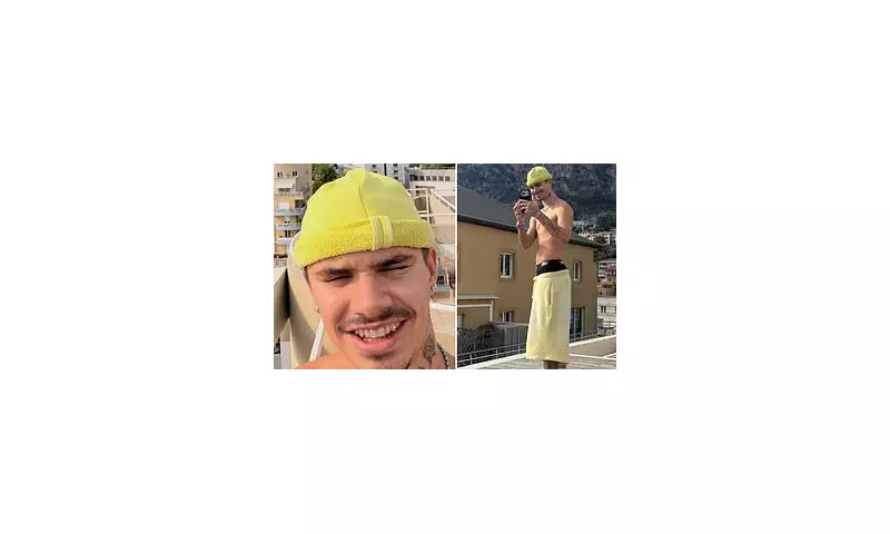 Romeo Beckham's Diamond Tooth Sparkles in Monaco as Ex Kim Turnbull Sizzles in Bikini Snaps