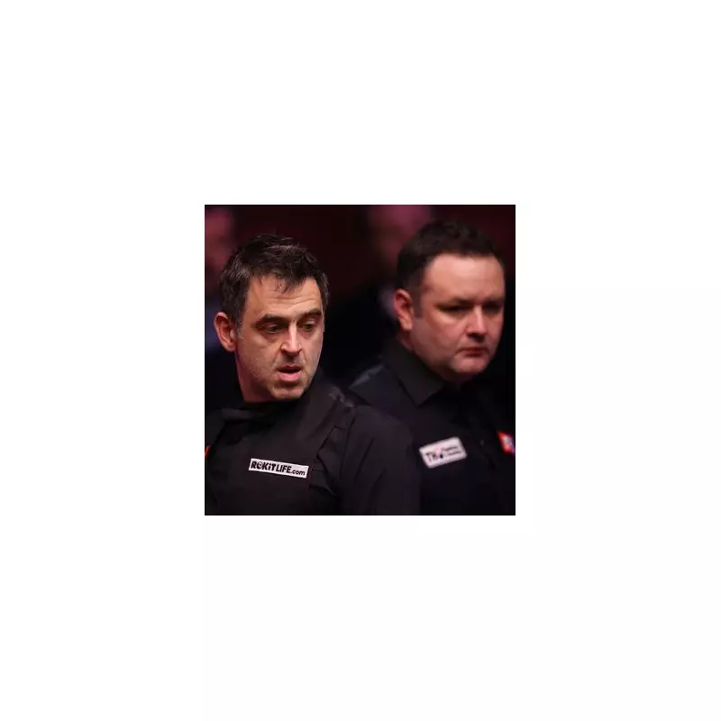 Ronnie O'Sullivan's Shocking Withdrawal Sends Stephen Maguire Through in World Open