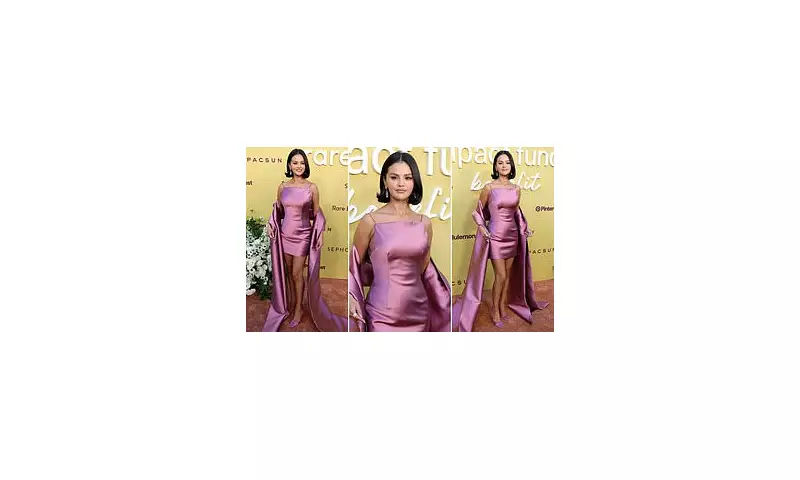 Selena Gomez Stuns in Black Dress at Rare Beauty Event: See Her Elegant Look