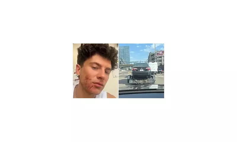 Shocking Daylight Attack: LA Man Dragged From Car and Brutally Beaten in Vicious Assault