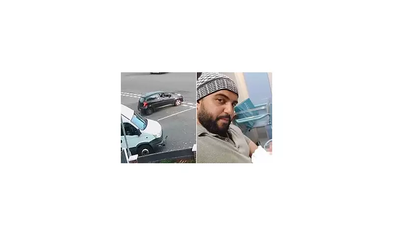 Shocking Footage: Manchester Synagogue Attacker Sets Fire to Rabbi's Home in Hate-Fuelled Arson Attack