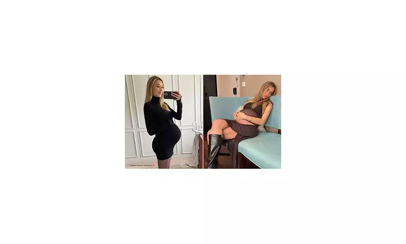 Sophie Habboo's Bump Chic! Pregnant Star Shares Stunning Mirror Selfie Entering Final Month