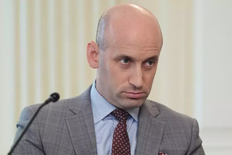 Stephen Miller's Arlington Home Targeted in Fiery Political Protest