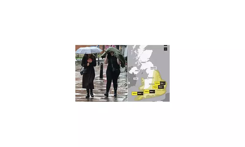 Storm Benjamin Batters Britain: 70mph Winds and Torrential Rain Trigger Weather Warnings Across UK