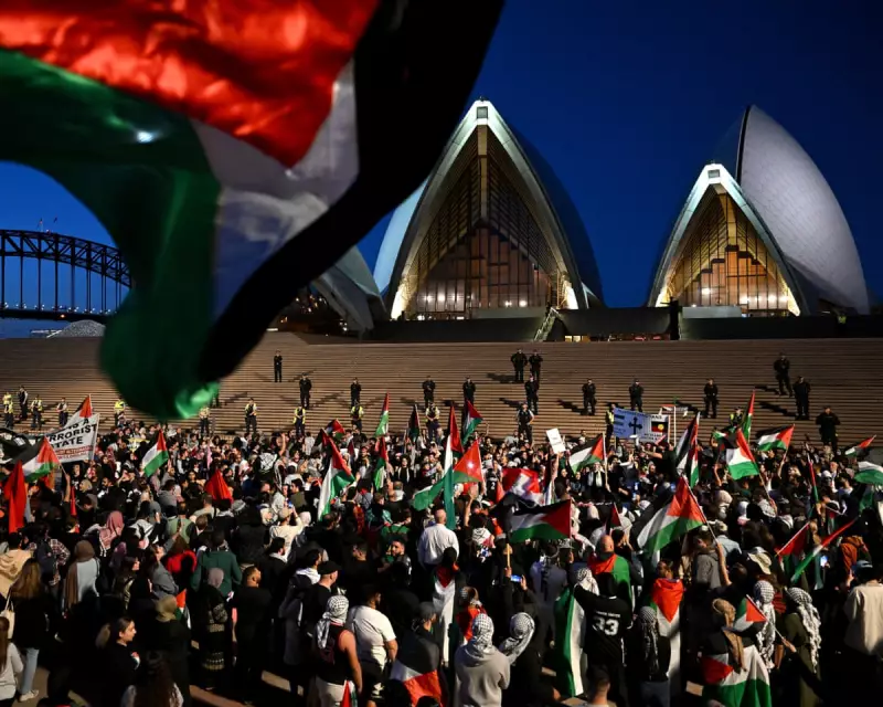 Sydney Opera House Protest Sparks Political Firestorm Over Palestine Conflict