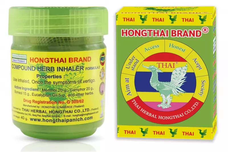 Thai Health Alert: Popular 'Hong Thai' Herbal Inhalers Contain Dangerous Chemicals