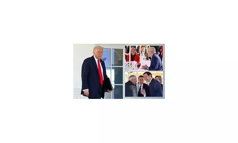 Trump Mocks Republican Rebel Barred from Ritzy Rose Garden Lunch Where 'Diet Cokes Flow'
