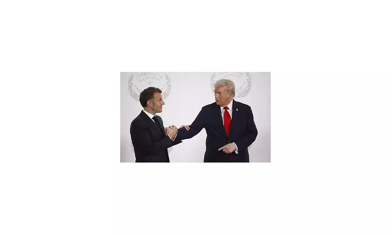 Trump Snubs Macron in Tense Egypt Encounter as Former President Pulls French Leader from G7 Photocall