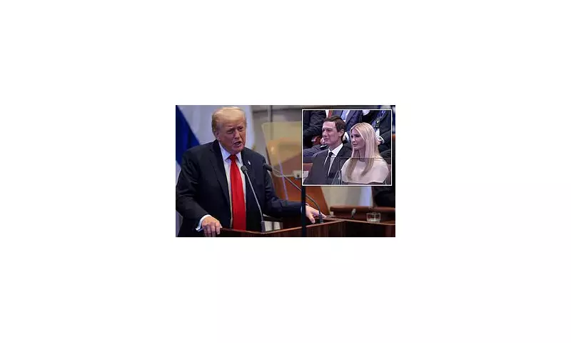 Trump's Bizarre Israel Speech Joke About Ivanka and Jared's Marriage Raises Eyebrows