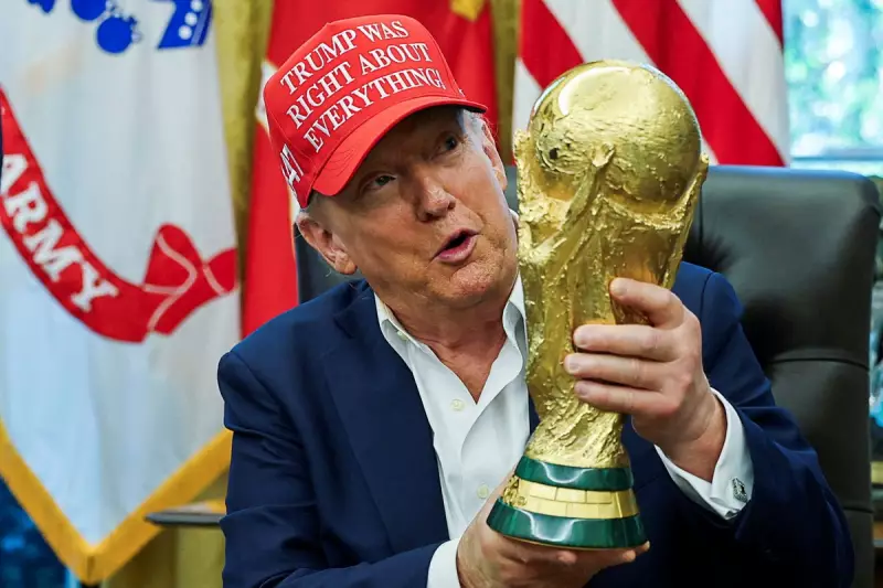 Trump's Bizarre World Cup Funding Proposal: Drones Instead of Football