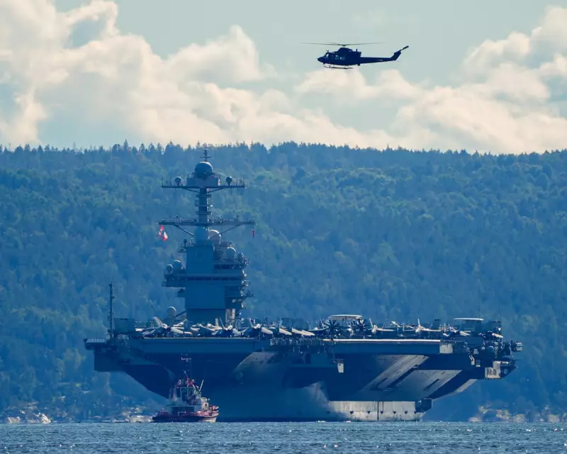 Trump's Caribbean Power Play: Ex-President Diverts US Supercarrier in Controversial Move