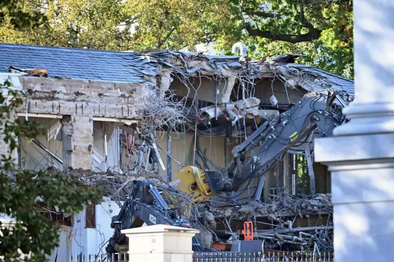 Trump's Controversial White House Demolition Plan: East Wing Targeted for Reconstruction