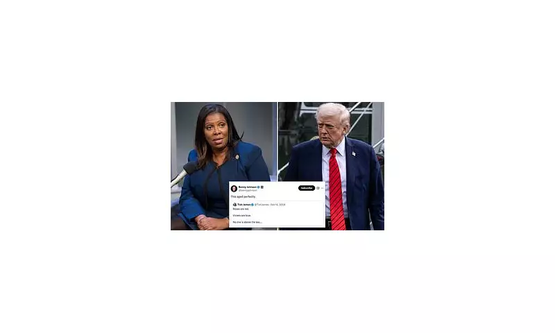 Trump's Online Army Turns Tables on Letitia James After She Tweets 'No One Is Above the Law'