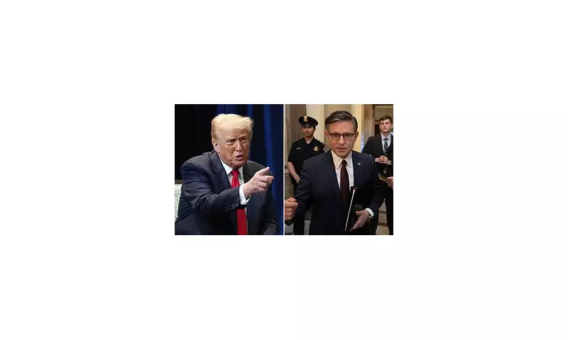 Trump's Stunning Rebuke: Former President Humiliates Speaker Mike Johnson in Private Government Shutdown Clash