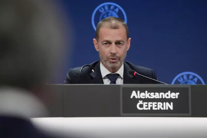 UEFA President Ceferin Blasts 'Shameful' Barcelona Over Referee Scandal