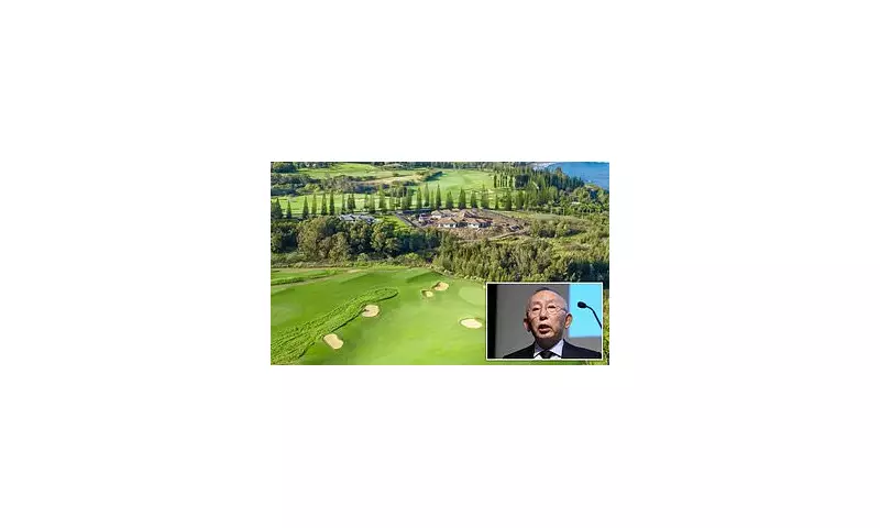 Uniqlo Billionaire Drains Hawaii's Water Supply to Maintain Lavish Golf Courses Amid Severe Drought