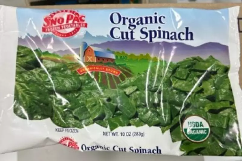 Urgent Frozen Spinach Recall: Sno-Pac Products Pulled Over Listeria Fears