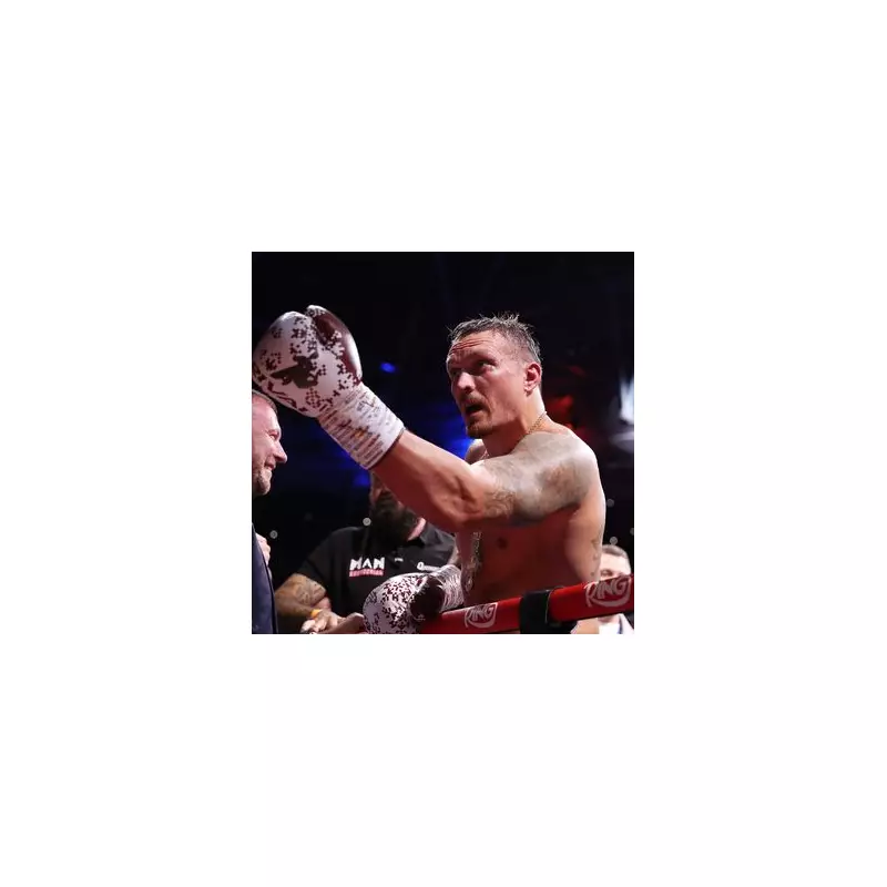 Usyk's Fury: Boxing Champ Threatens Legal Action Over Dubious Sparring Footage