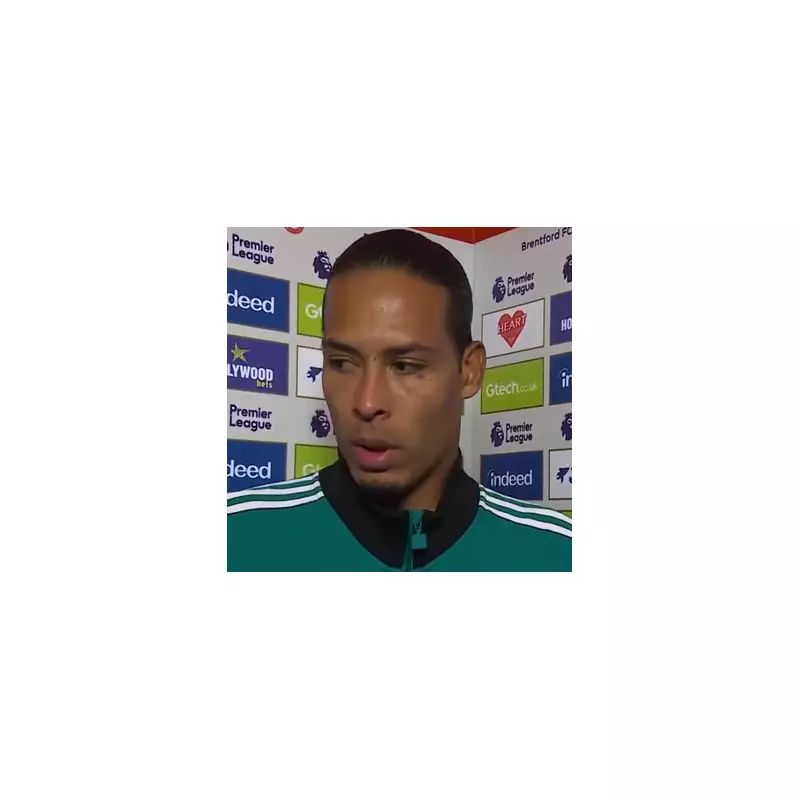 Van Dijk's Injury Nightmare: Liverpool Captain Faces Anxious Wait After Brentford Clash