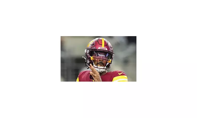 Washington Commanders Rookie Quarterback Jayden Daniels Sidelined with Hamstring Injury Ahead of Cowboys Clash