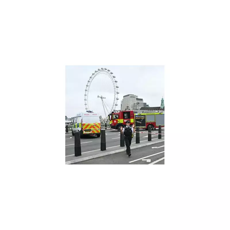 Westminster Bridge Sealed Off Amid Major Police Incident - Central London in Lockdown