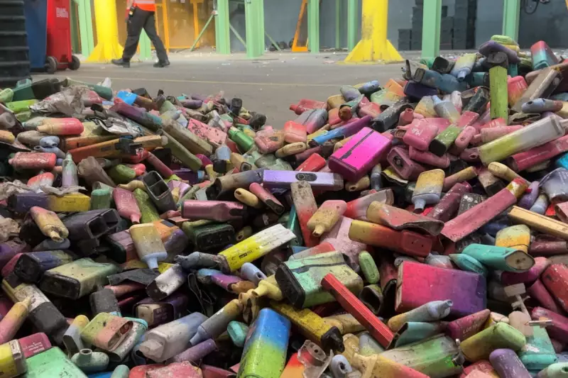 Zombie Vapes Crisis: Exploding Disposable E-Cigarettes Creating Environmental Nightmare Across UK