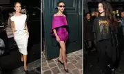 Anne Hathaway, Rosie Huntington-Whiteley & FKA Twigs Stun at Balenciaga's Paris Fashion Week Spectacle