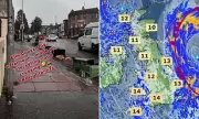 Arctic Blast Set to Batter Britain: Met Office Issues Wind and Rain Warnings Before Weekend Snowfall
