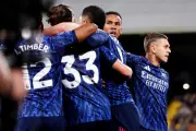 Arsenal's Dynamic Duo: Trossard and Saka Fire Gunners to Victory Against Fulham