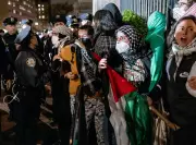 Campus in Crisis: Leqaa Kordia University Protesters Demand Gaza Action in Tense Standoff