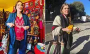 Central London Erupts in Protest Clash: Woman Cuts Yellow Ribbons in Hostage Symbolism Row