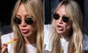 Chloe Madeley Shows Off Noticeably Fuller Lips During Family Lunch With Daughter Bodhi and Dad Richard