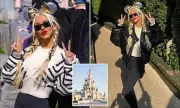 Christina Aguilera Shows Off Incredible 50lb Weight Loss With Tiny Waist at Disneyland Paris