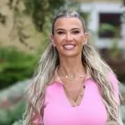 Christine McGuinness Stuns in Daring Black Dress at Star-Studded Event