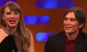 Cillian Murphy's 'Resting Bored Face' During Taylor Swift Engagement Chat Leaves Graham Norton Viewers in Stitches
