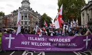 Clashes in Central London as Police Arrest Left-Wing Counter-Protesters at UKIP Rally