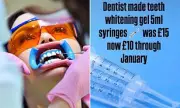 Dangerous Teeth Whitening Scandal: Illegal Strips Causing Chemical Burns Sold in Car Parks Across UK