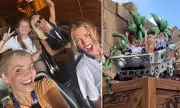 Denise Van Outen and Holly Willoughby Lead Star-Studded Trip to Universal's Epic Universe in Orlando