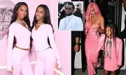 Diddy's Twin Daughters Make Rare Appearance at Kylie Jenner's Star-Studded Event