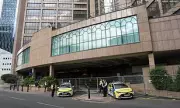 Dramatic Blaze Erupts at Canary Wharf Migrant Hotel - Firefighters Race to Scene