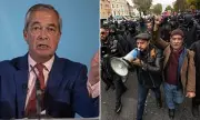East London Erupts: Muslim Protesters Decry 'Foreign Army' as Farage Condemns 'Alarming' March