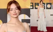 Emma Stone Stuns in Crimson at NYC 'Bugonia' Premiere - See Her Dramatic Style Transformation!