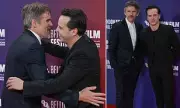 Ethan Hawke and Andrew Scott Share Heartwarming Embrace at Blue Moon Premiere | London Film Festival