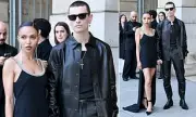 FKA Twigs and Jordan Hemingway Make Stylish Couple Appearance at Tom Ford's Paris Fashion Week Show