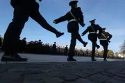 Future Leaders on Parade: Naval Cadets Showcase Precision and Discipline in Spectacular Display