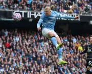 Haaland's Hat-Trick Heroics Sink Spirited Everton in Etihad Thriller